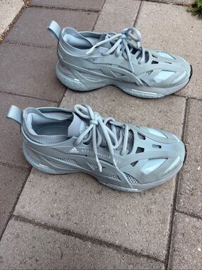Adidas by Stella McCartney Women's blue gray Solarglide Sneaker Shoes 7